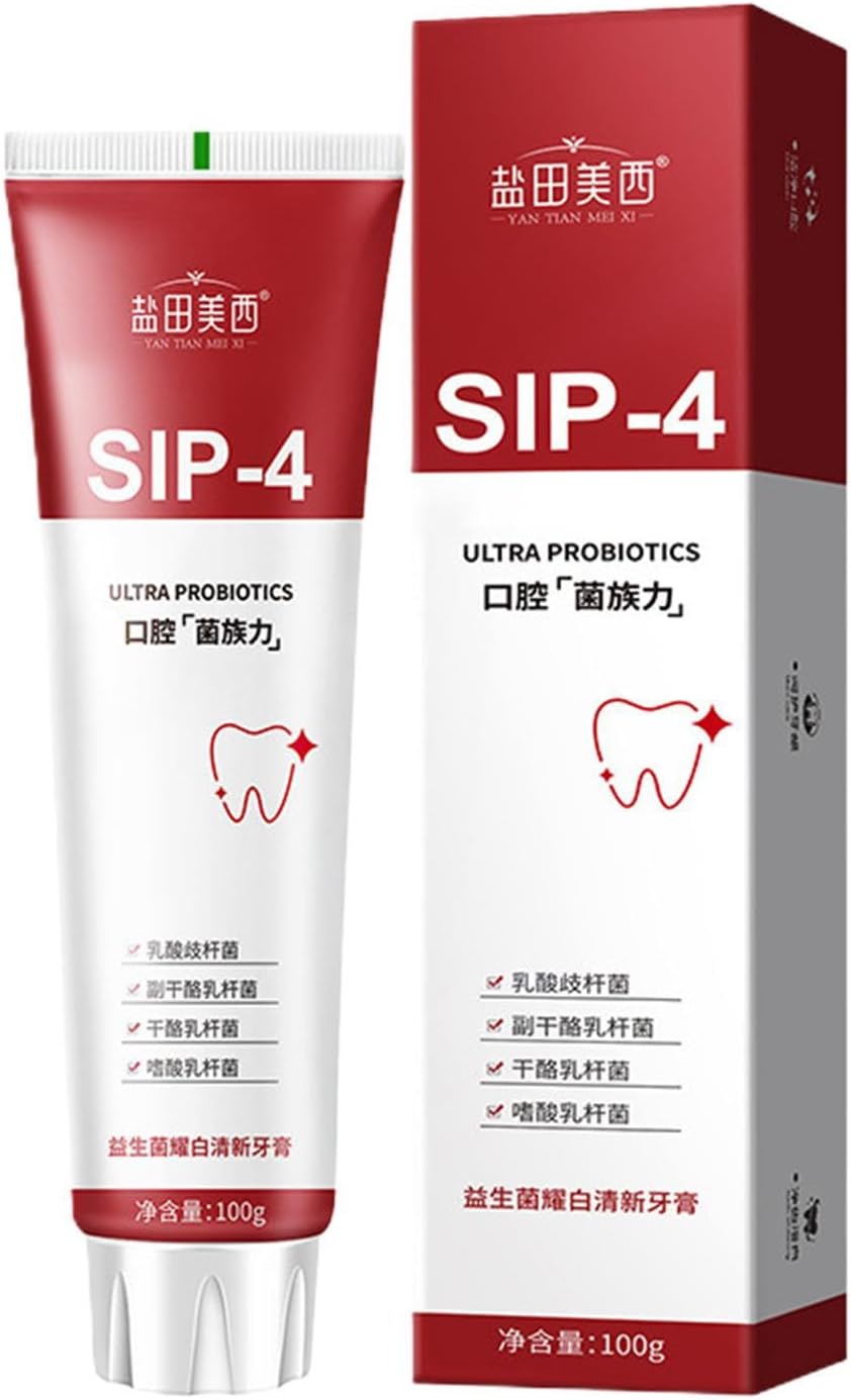 Sp-4 Probiotic Toothpaste, Freshen Breath, Teeth Whiten Toothpaste