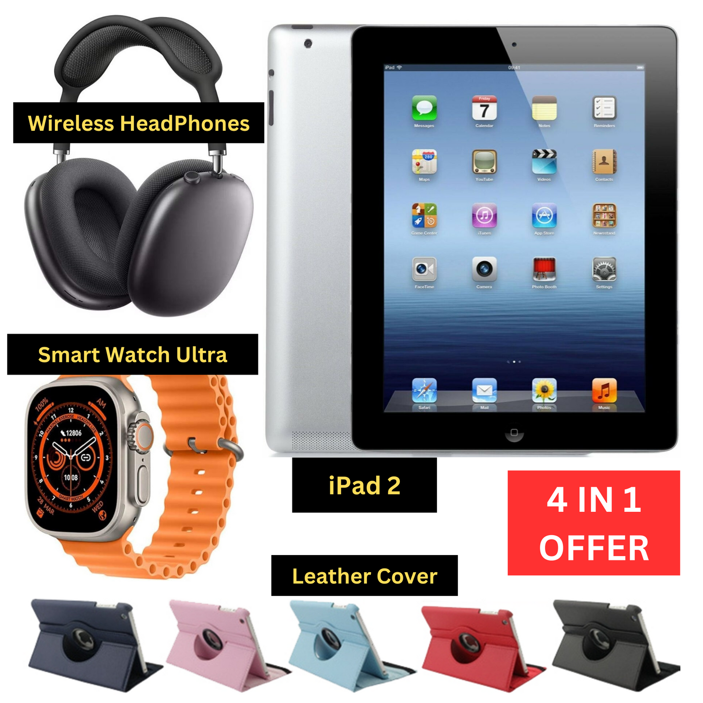 iPad 2nd Generation -16GB | 4 in 1 OFFER