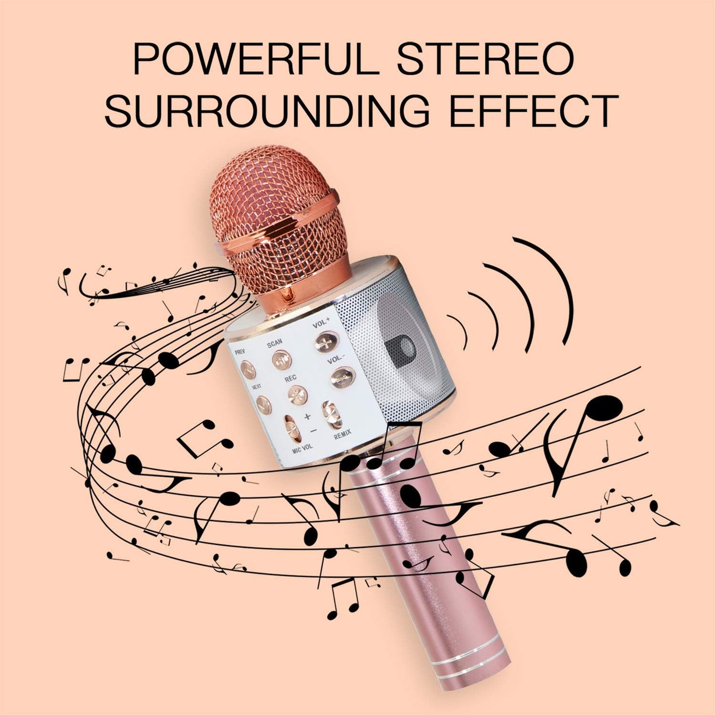 Karaoke Microphone for Singing- Bluetooth