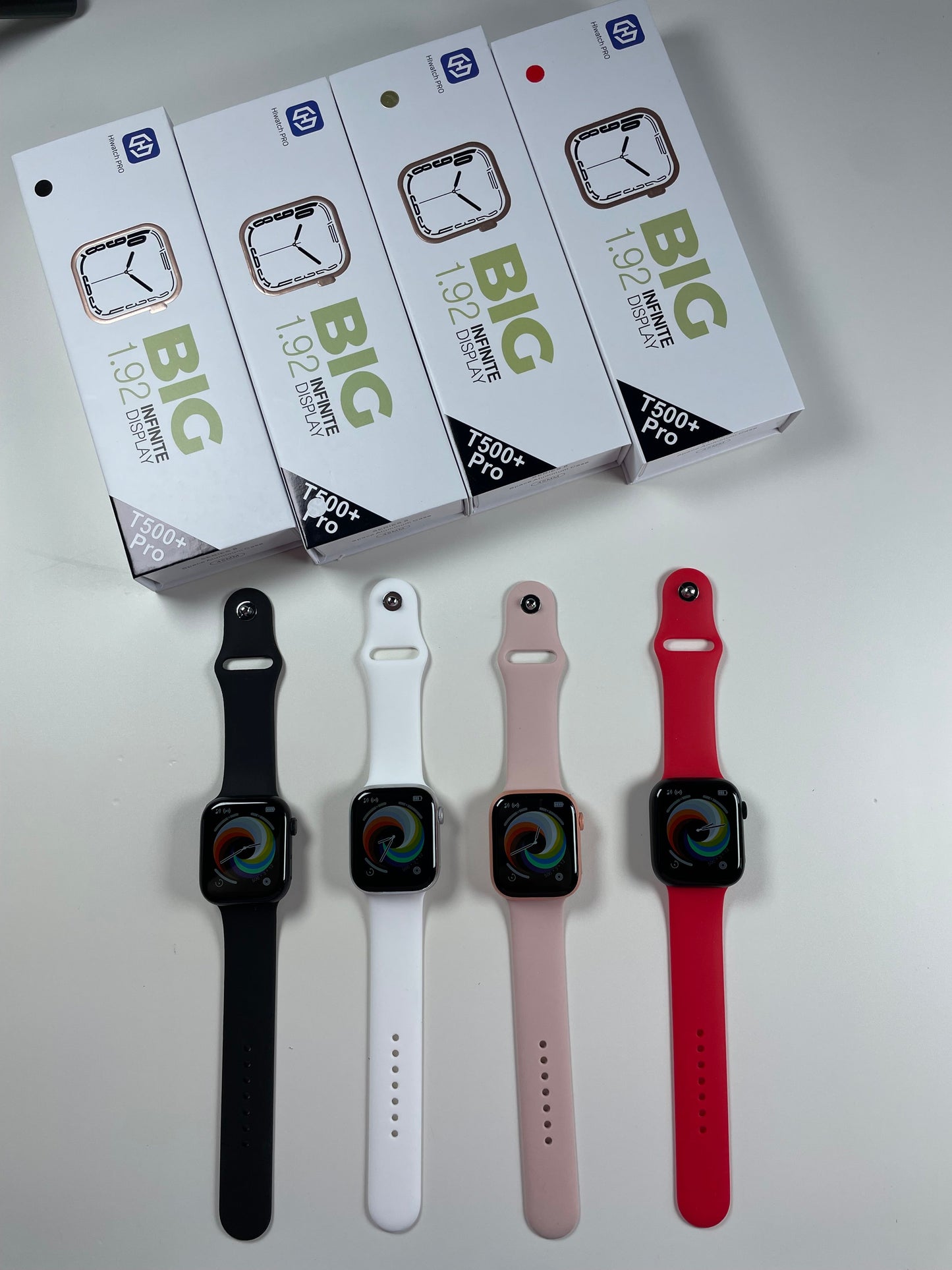 1.92inch Smart Watch T500 Plus - Hiwatch fitness Tracker