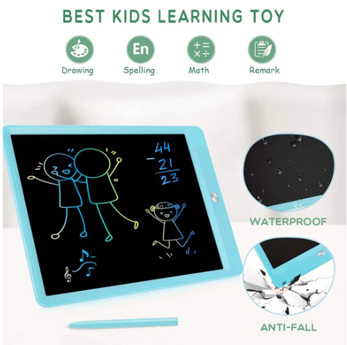 Lcd Writing Tablet For Kids (3Pcs)