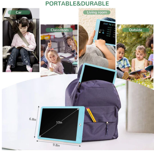Lcd Writing Tablet For Kids (3Pcs)