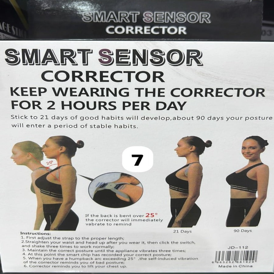 Back Correction Strap, Adjustable Posture Corrector Spine Straightener for Relief of Neck Shoulder Pain