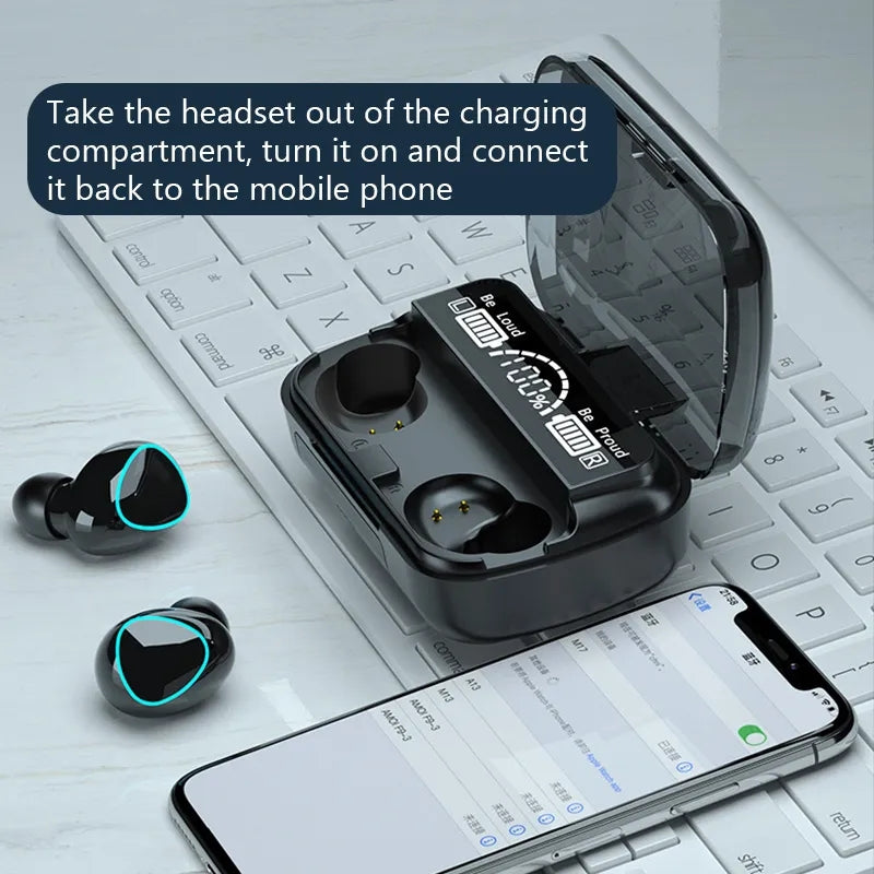 Combo Offer🤩 - M10 TWS Bluetooth 5.1 Wireless Headphones Earbuds