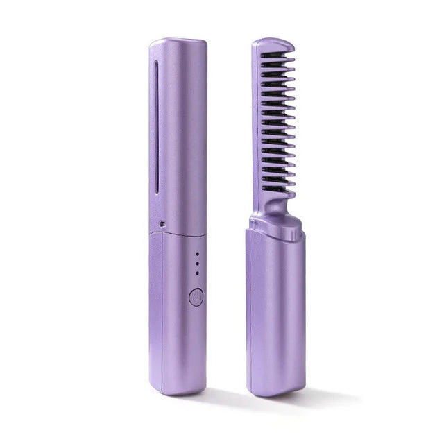 Hair Straightener Professional Portable Mini USB Rechargeable