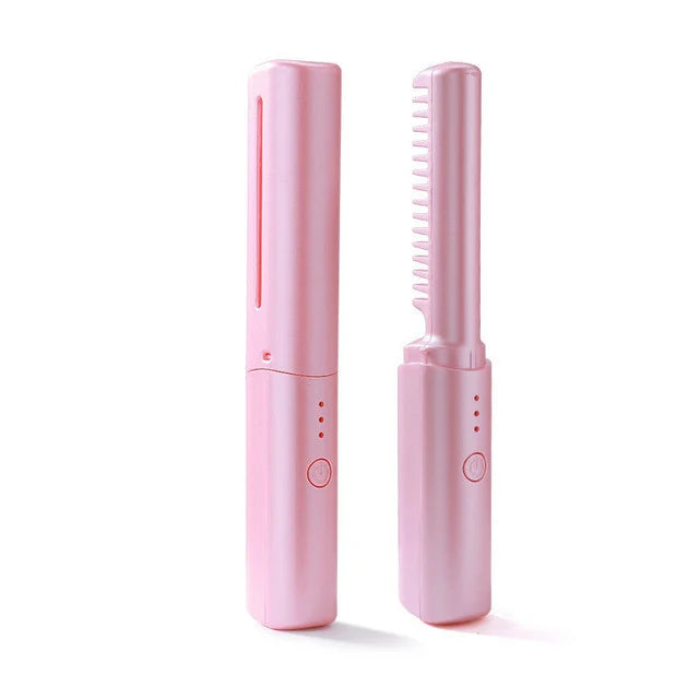 Hair Straightener Professional Portable Mini USB Rechargeable