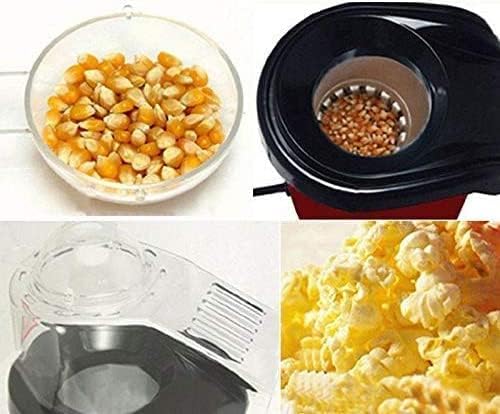 1200W Fast Popcorn Making Machine, Hot Air Popcorn Popper With Wide Mouth Design, Oil And Bpa Free