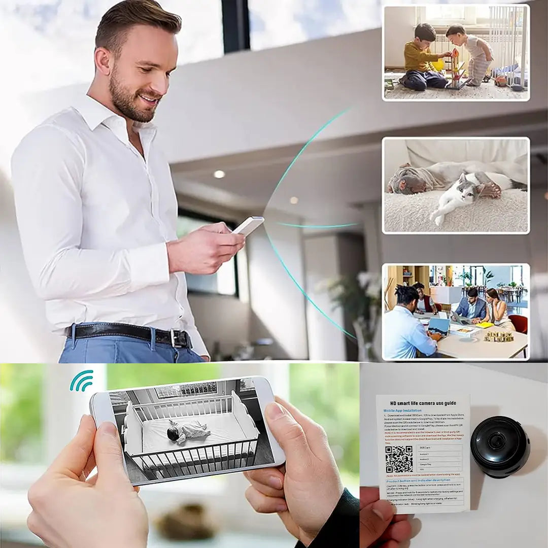 كاميرا المراقبة المخفية