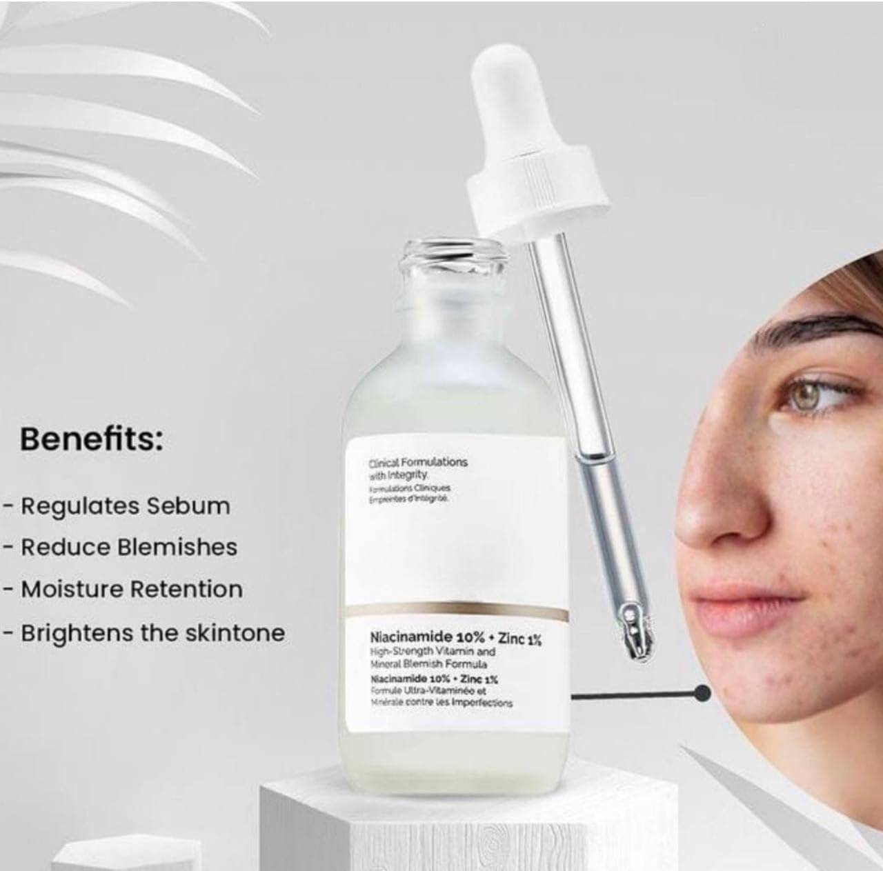 The Ordinary Niacinamide 10% + Zinc 1% Serum