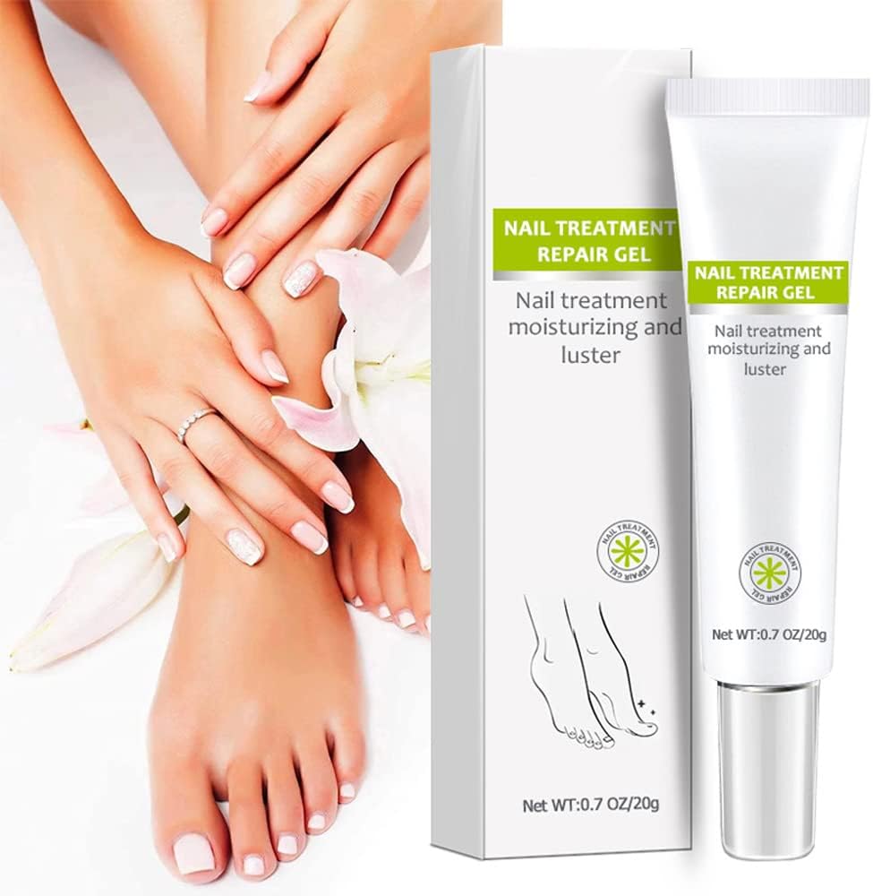 Nail Repair - Nail Treatment Repair Gel (Renews Yellow, Cracked, Damaged Nails)