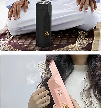 Electric Incense Burner Arabic Incense Burner Dukhni Comb Arabic Incense Burner Portable USB Rechargeable