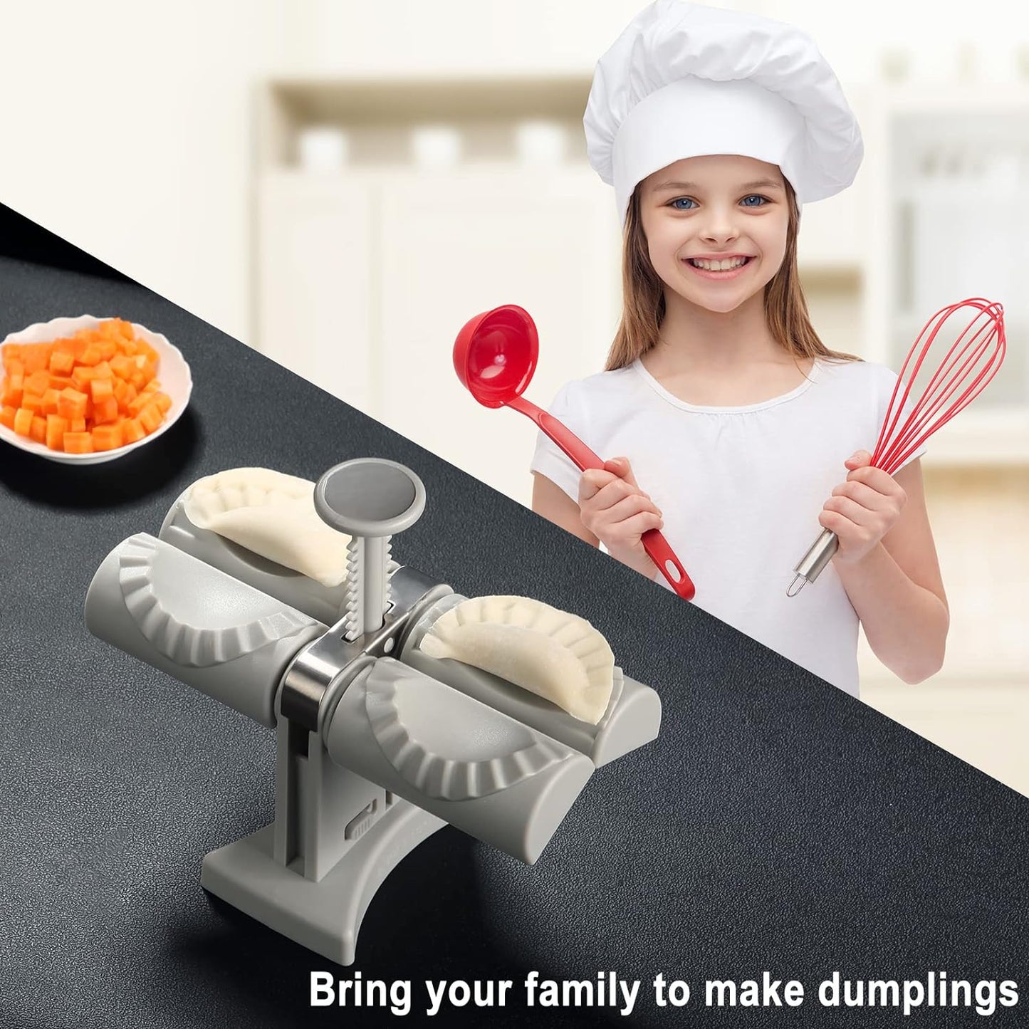 Dumpling Maker Machine, Folding Press Mold, Home Kitchen Tool