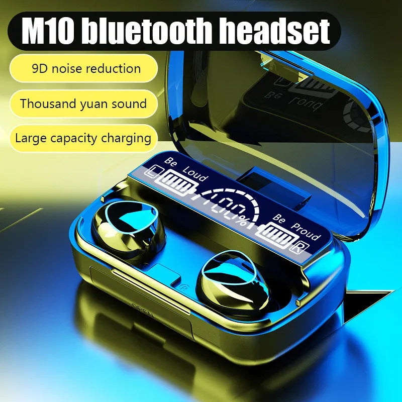 Combo Offer🤩 - M10 TWS Bluetooth 5.1 Wireless Headphones Earbuds