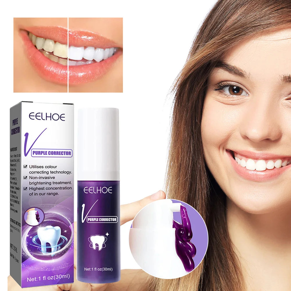 Teeth Whitening, Stains Removal, Tooth Cleaning Brightening Toothpaste