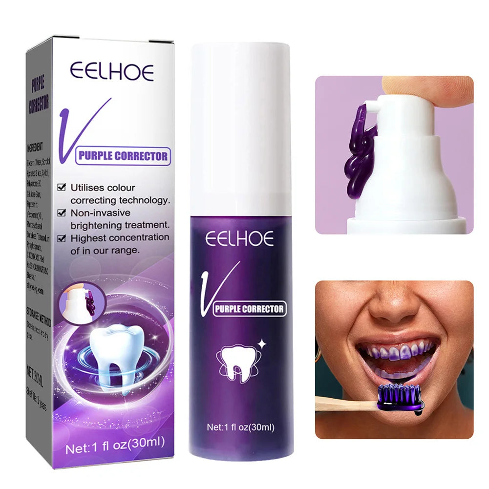 Teeth Whitening, Stains Removal, Tooth Cleaning Brightening Toothpaste