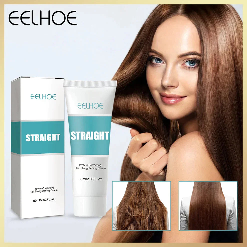 EELHOE Hair straightening Cream - Damaged treatment faster smoothing