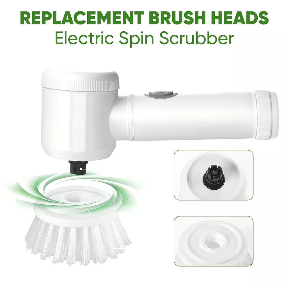 5 in 1 Magic Brush, Electric Scrubber Brush with 5 Brush Heads