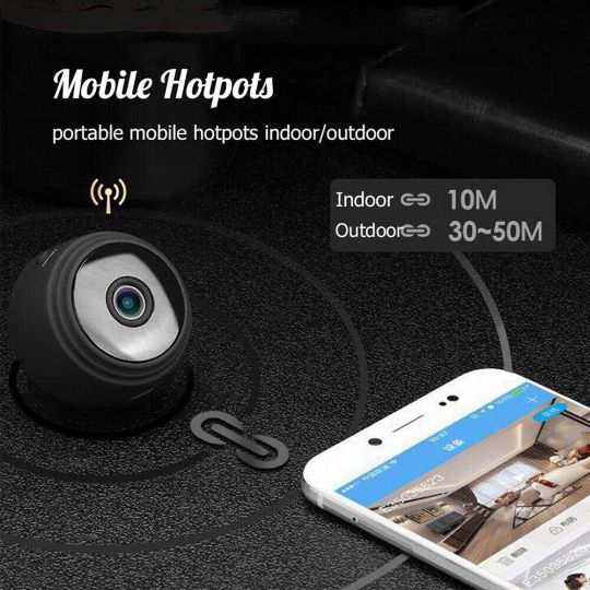 WiFi 1080P HD Wireless Mini IP Camera IR Night Vision Micro Camera