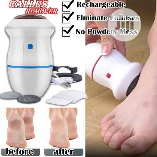 Round Electric Foot File Grinder Pedi Vac