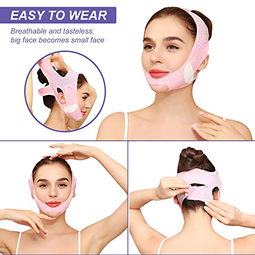 V fox Face Slimming Strap - Define Your Facial Contour Without Surgery - Reusable and Comfortable