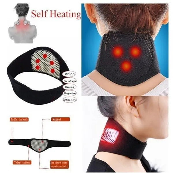 Self Heating Neck Guard Band For Pain Relief