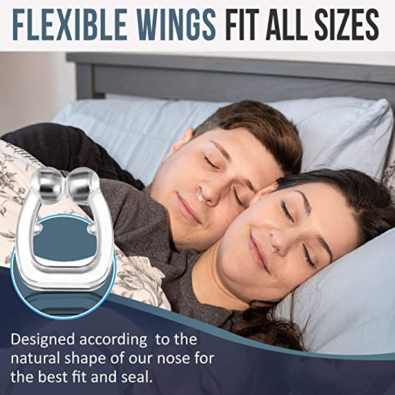 Pack of 3 - Silicone Magnetic Anti Snore