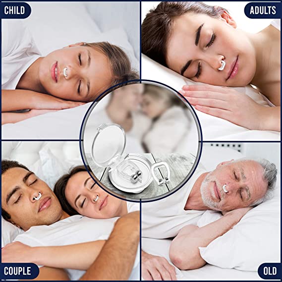 Pack of 3 - Silicone Magnetic Anti Snore